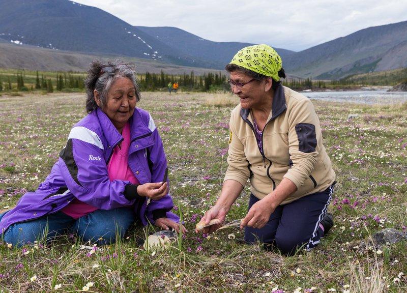 Elders in Ivvavik (Parks Canada)